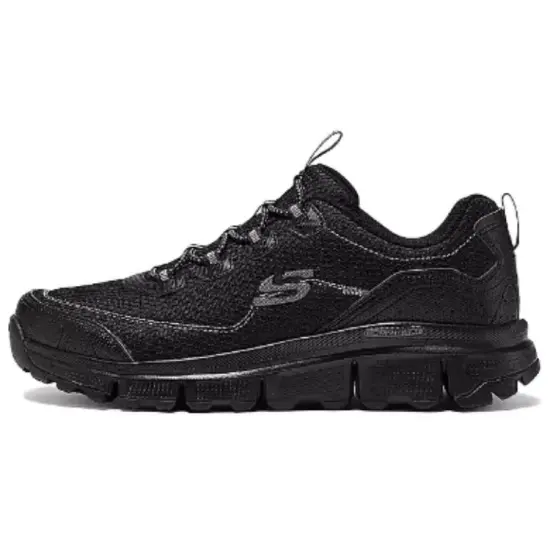 Skechers OUTDOOR MENS Hiking / Trekking Shoes Men Low-Top Black