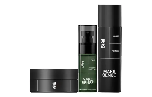 Men's spray, set, adds volume, styling, 45 ml, 80g, 250 ml