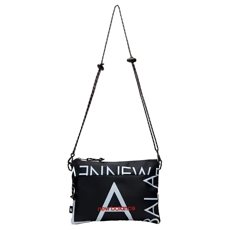 New Balance Polyester Shoulder Bags Unisex Black