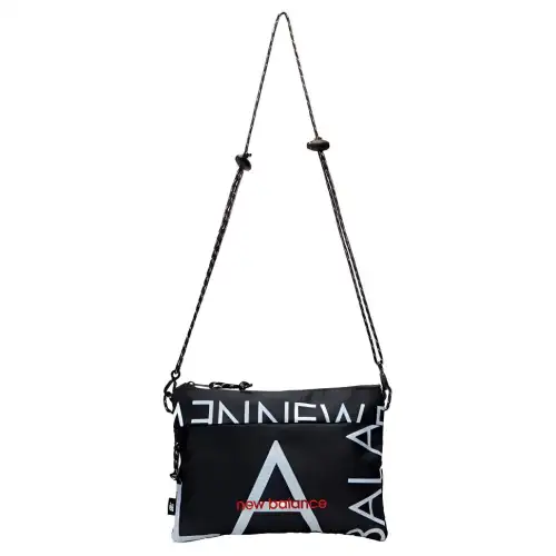 New Balance Polyester Shoulder Bag Regular Unisex Black