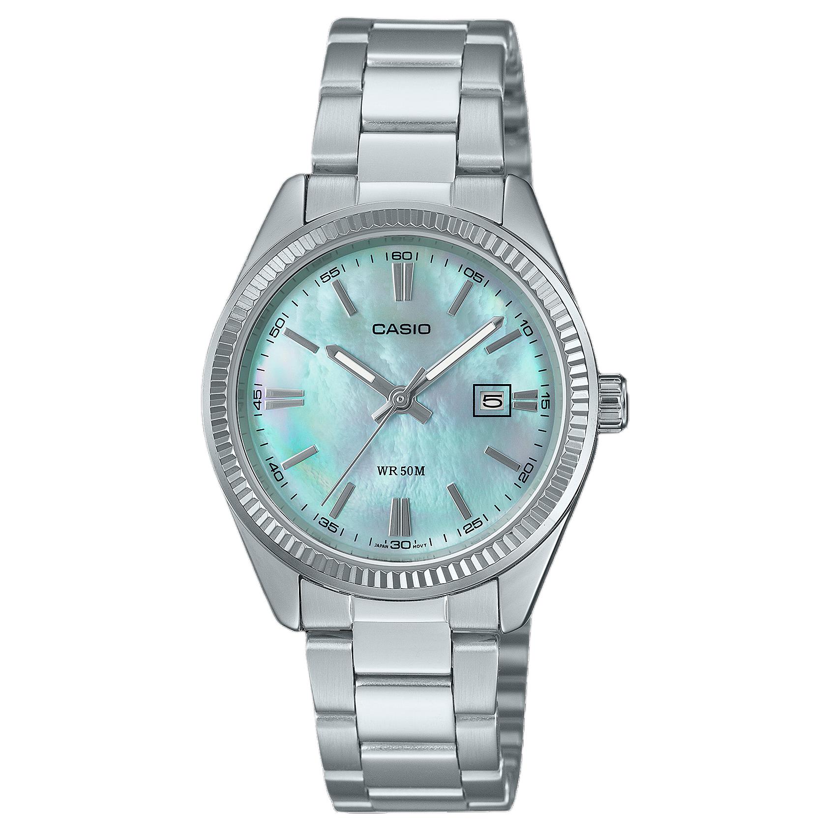 Часы Casio (перламутровые)
