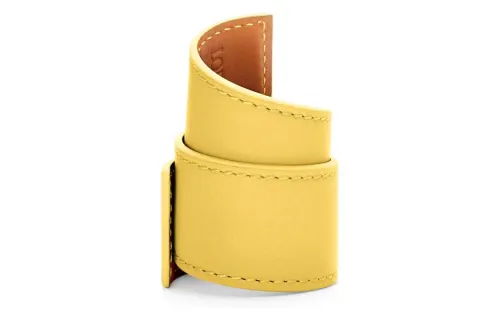LOEWE Leather Belts Women's Yellow /