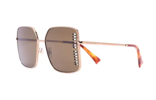 Miu Miu logo-detail square-frame sunglasses
