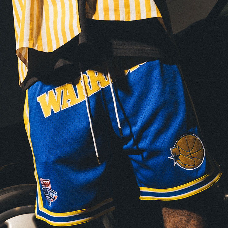 Mitchell Ness x Just Don SS23 Basketball Shorts Unisex Blue