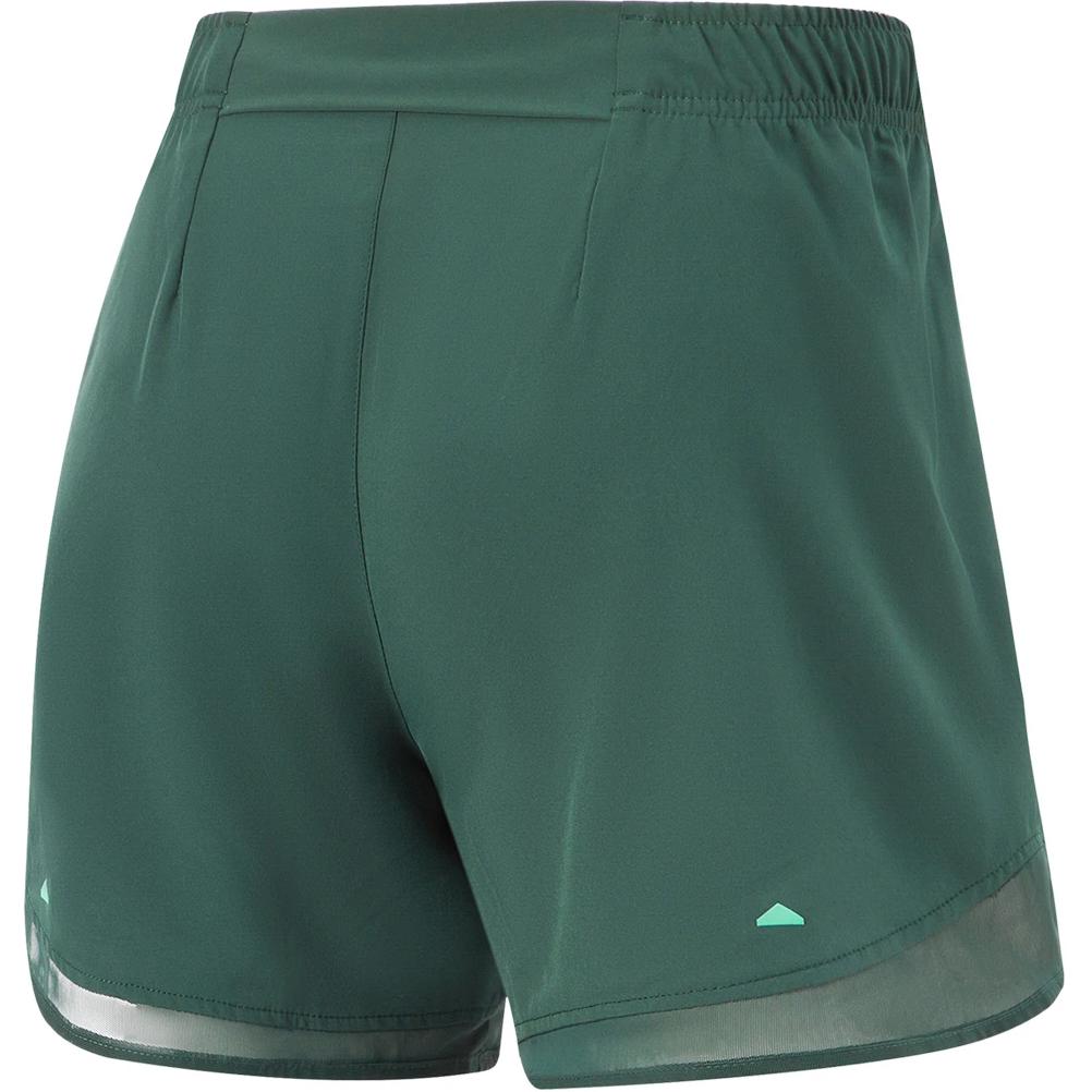 Li Ning Running Collection Sports Shorts Women’s Dark Green