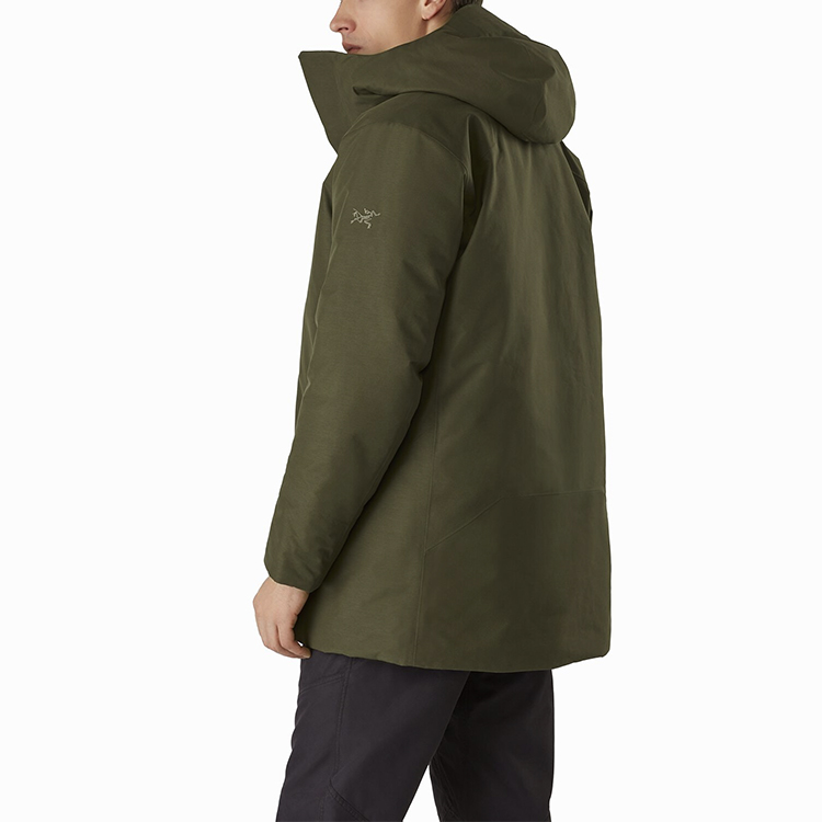 Мужская парка Arcteryx THERME PARKA (черная) — фото 4