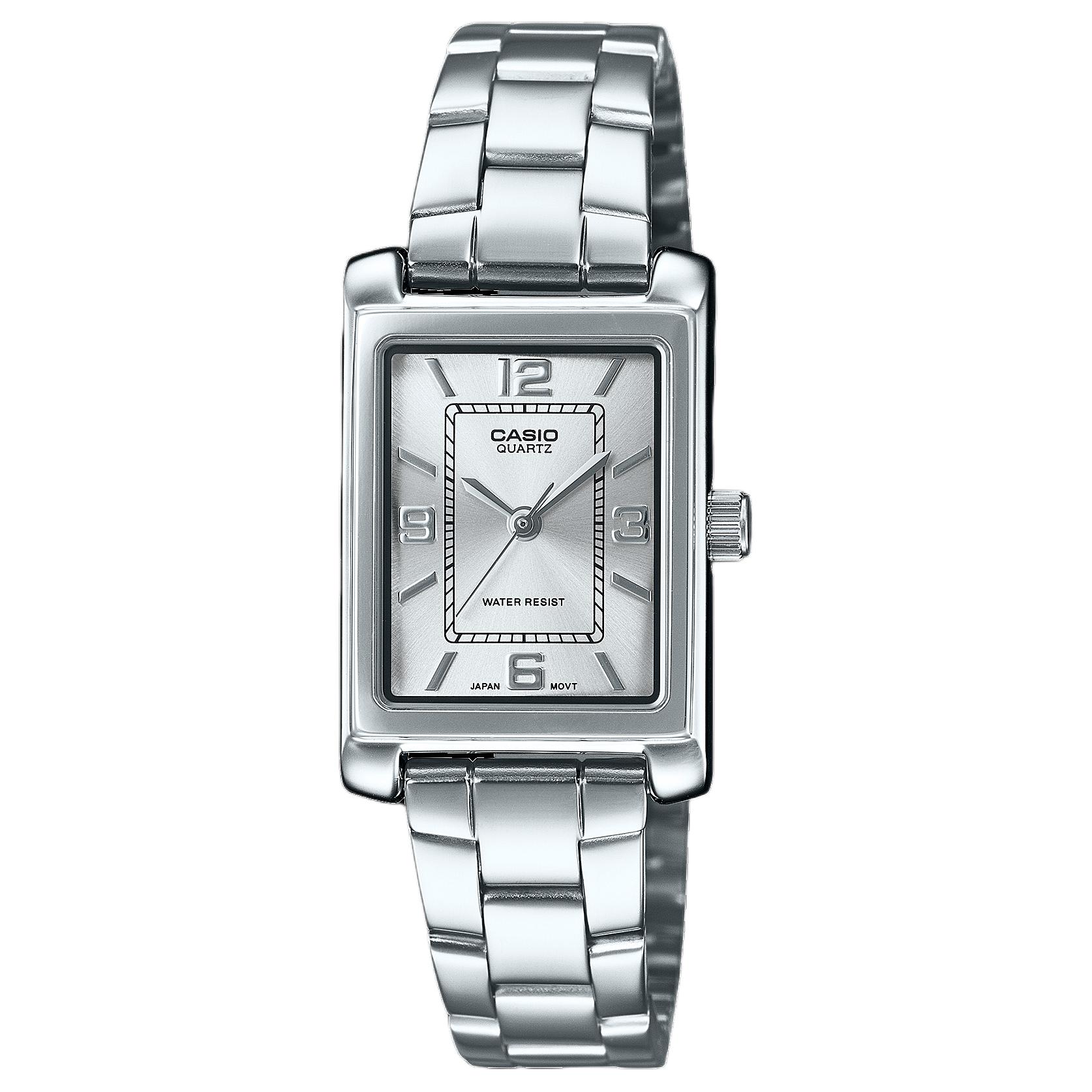 Женские часы Casio (серебристые)