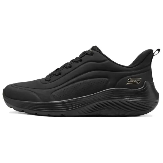 Skechers Bob's Anti-Slip Wear-Resistant Low-Top Casual Shoes Women's Black