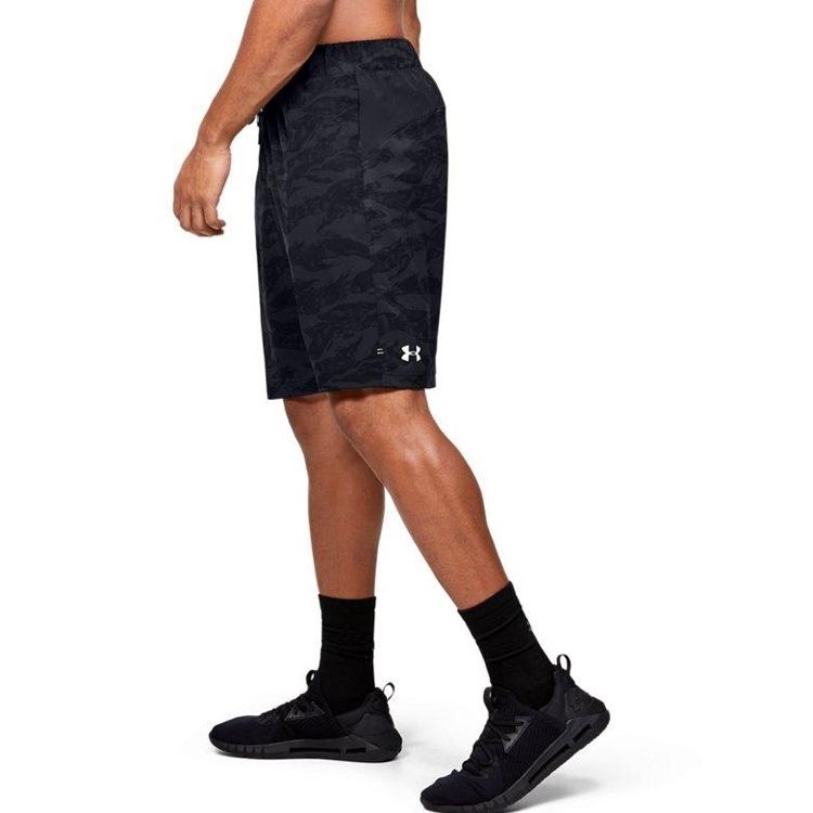 Мужские штаны Under Armour Baseline Woven (черные) — фото 5