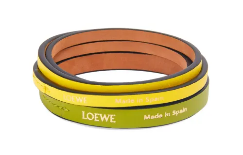 LOEWE Wristbands Women's Yellow/Green
