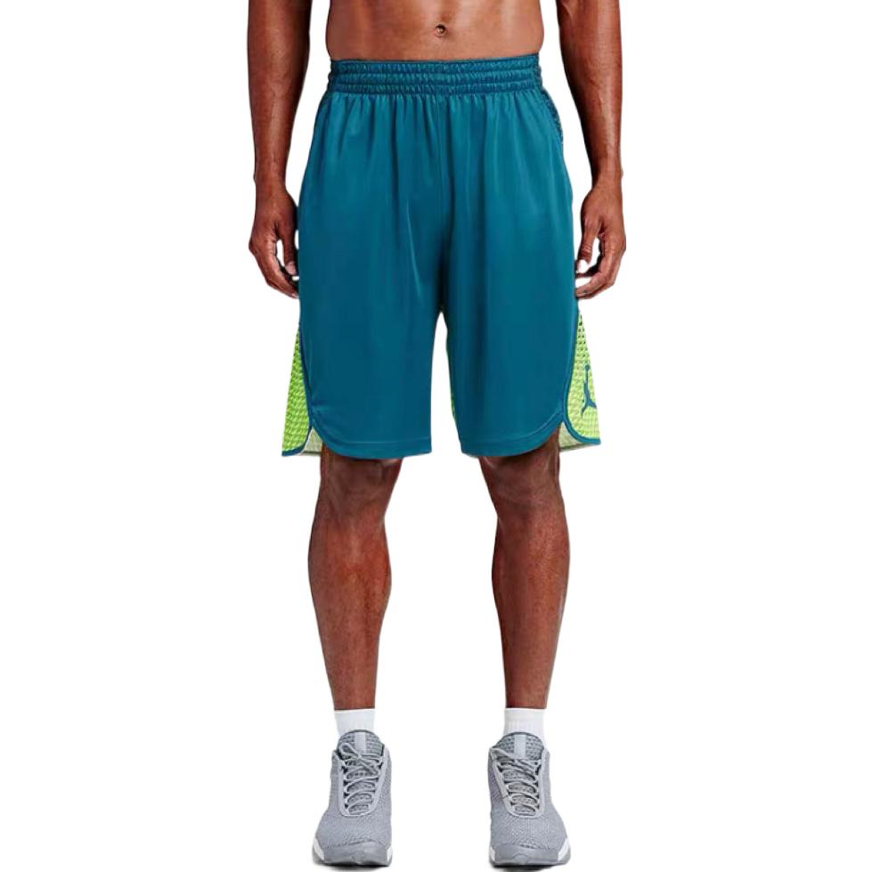 Jordan Basketball Shorts Men’s Blue Moderate Straight Fit Pants