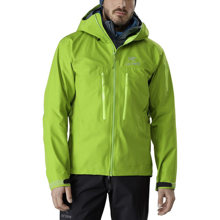 Мужская куртка Arcteryx Alpha SV (черная) — фото 4