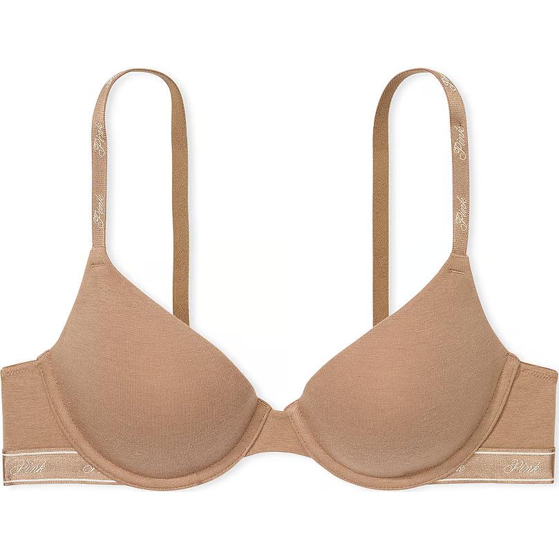 Женский бюстгальтер Victoria's Secret T-Shirt Bra (коричневый)