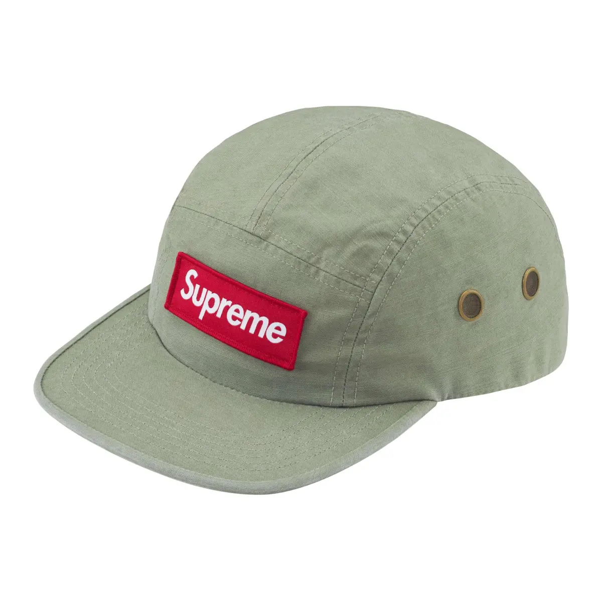 Supreme Cotton Baseball Caps Unisex Green