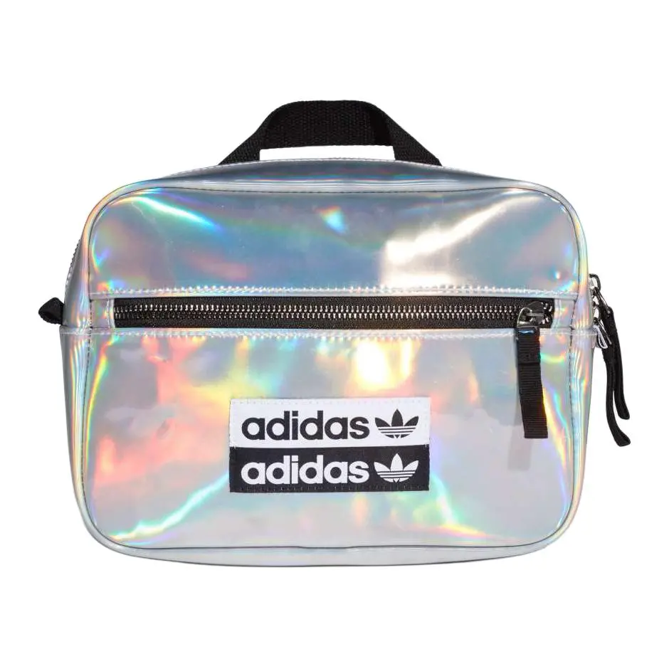 Adidas Originals Trefoil TPU Shoulder Bag, Crossbody Bag Mini Women's Rainbow Multicolor