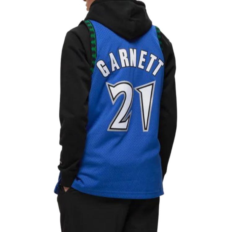 Mitchell Ness Basketball Jersey Unisex Royal Blue