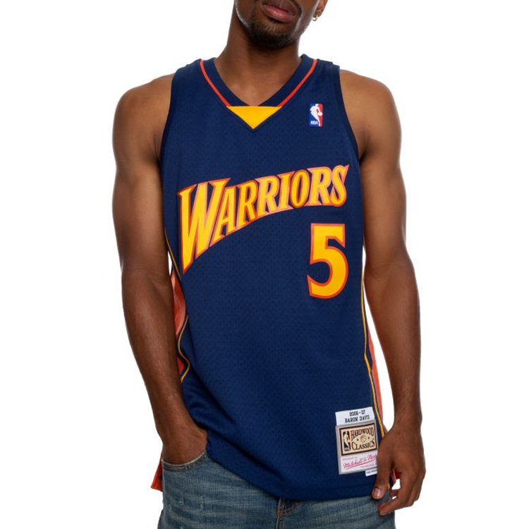 Mitchell Ness «NBA Golden State Warriors ’06 Baron Davis» Swingman jersey vest top