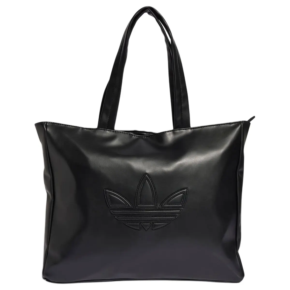 Adidas Originals Trefoil Recycled Polyester Tote Bag, Shopping Bag, Handbag, Shoulder Bag Regular Unisex Black
