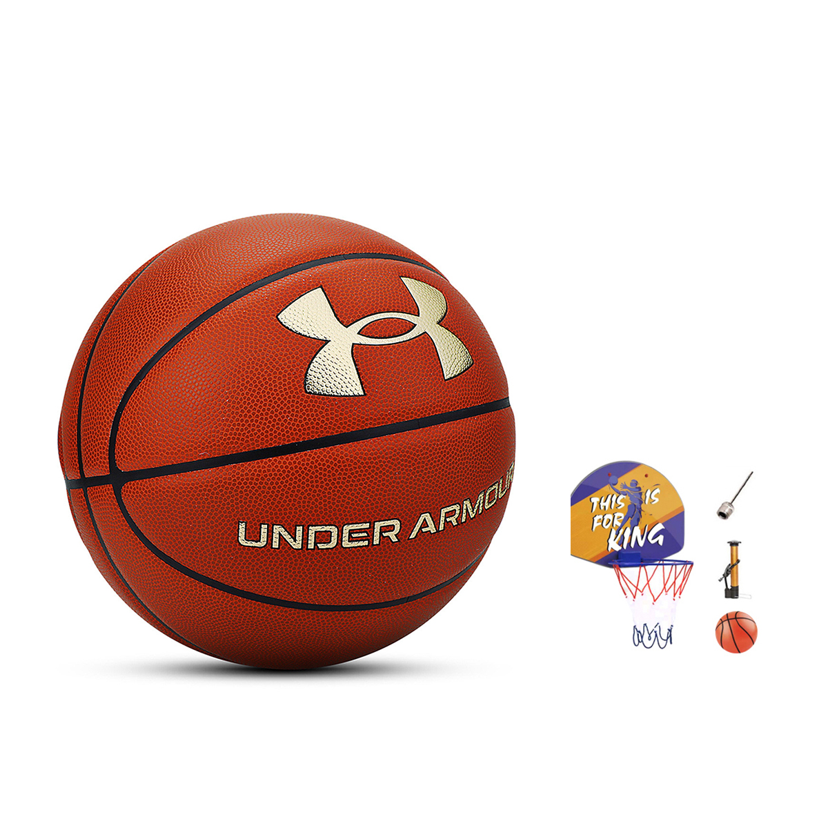 Under Armour Pu Basketball Gold Size 7 Ball Training