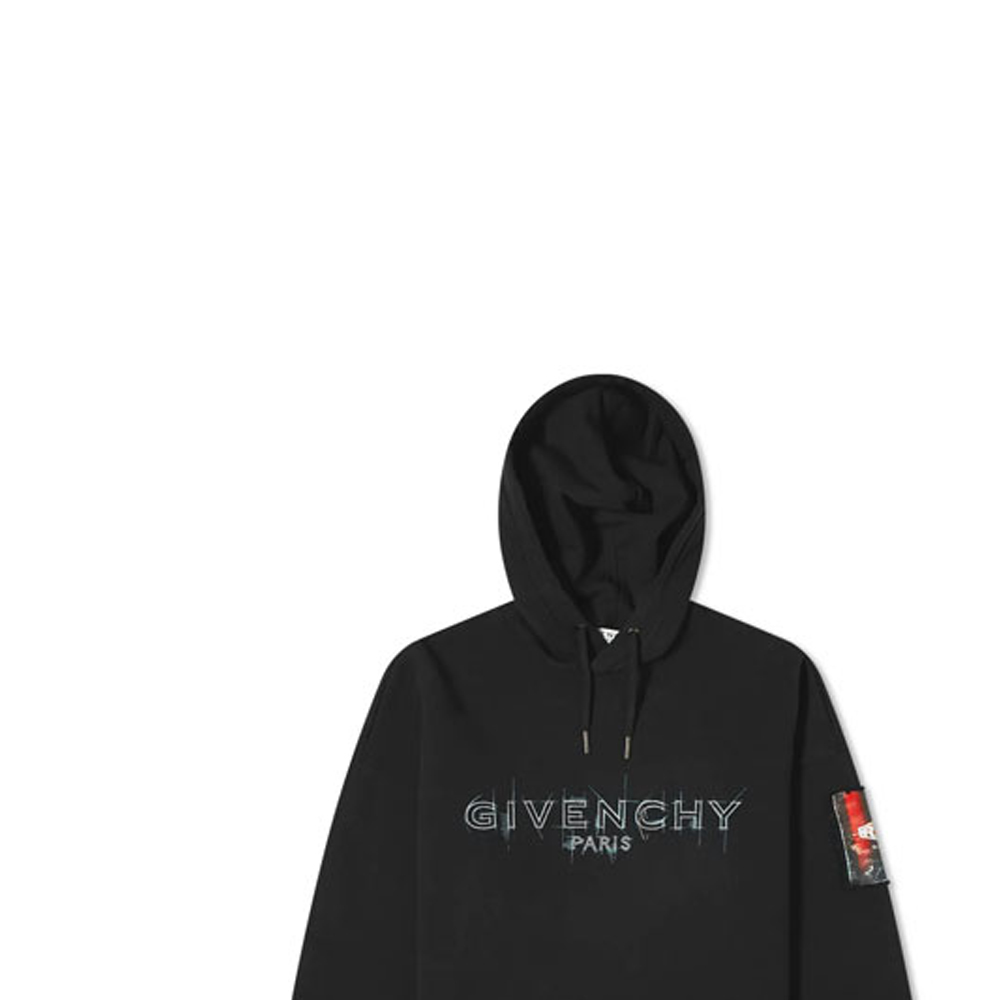 Мужское худи Givenchy (черное) — фото 4