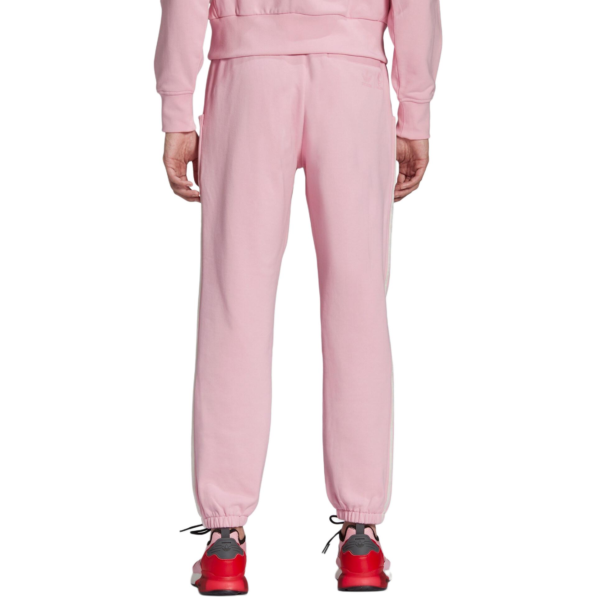 Мужские штаны adidas originals (розовые) — фото 5