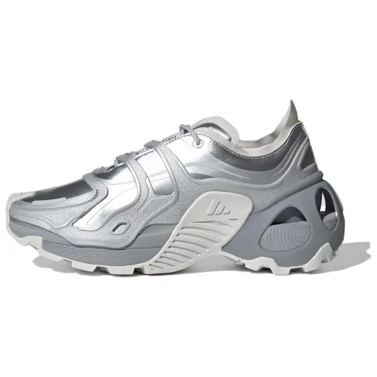 Adidas Wonder Runner Pro Running Shoes Unisex Low-Top Silver Gray