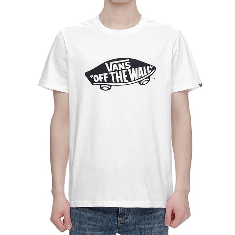 Футболка Vans Off The Wall (белая) — фото 3