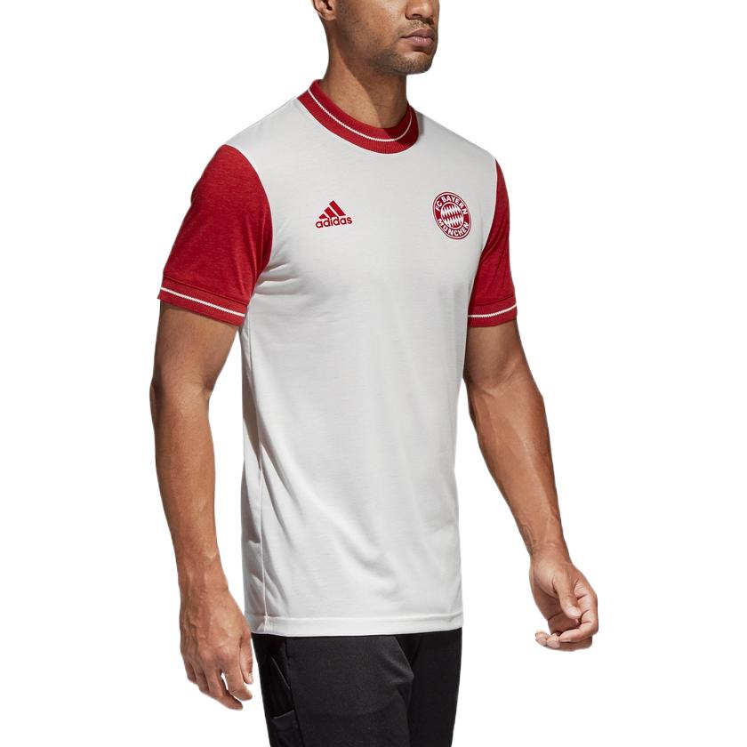Adidas Bayern Munich Black Soccer Jerseys Men’s White Moderate Straight Fit
