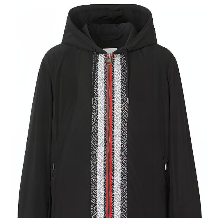 Мужская куртка Burberry (черная) — фото 5