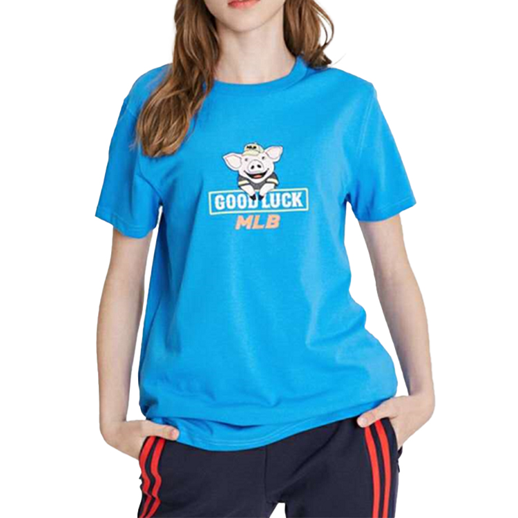 Футболка MLB T (голубая) — фото 3