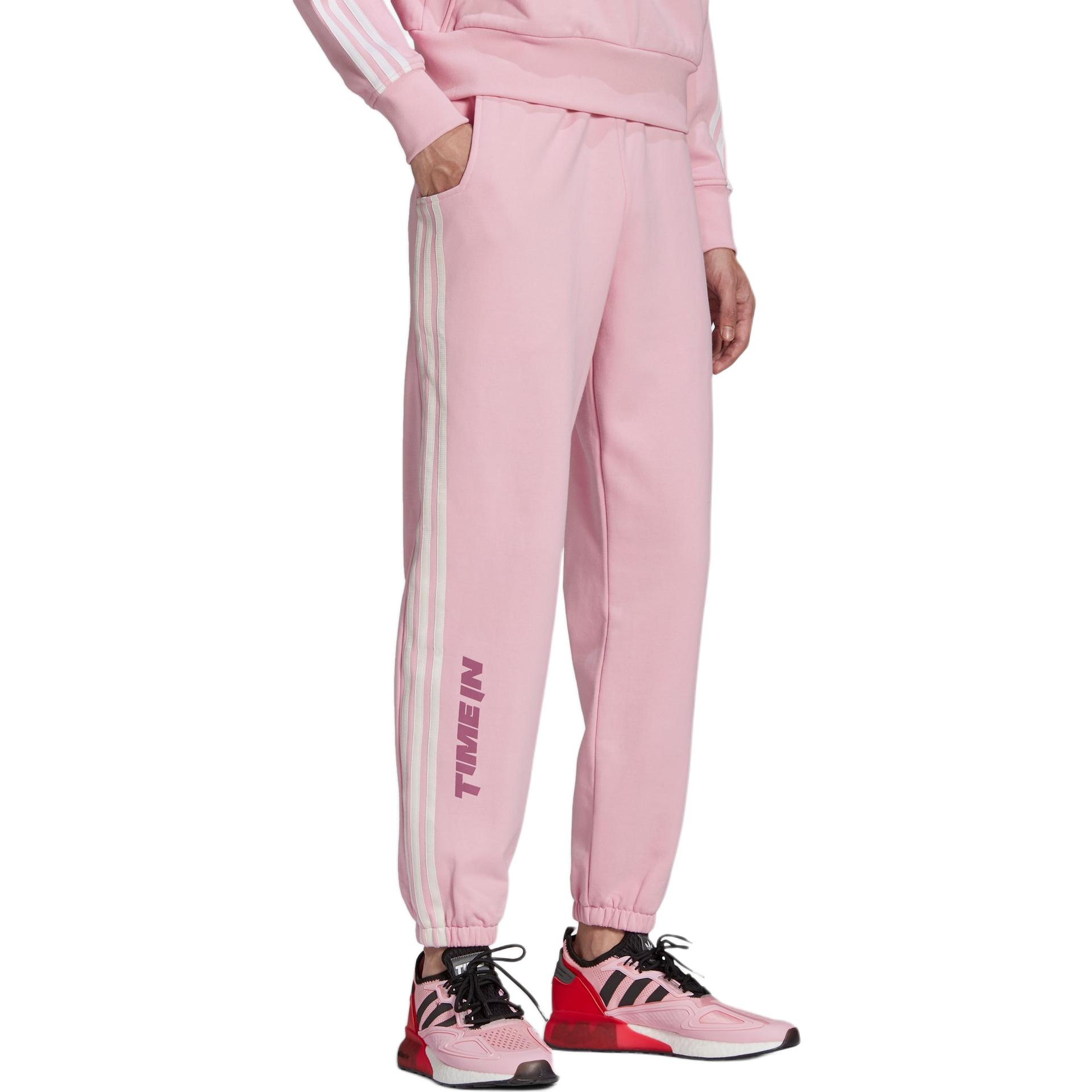 Мужские штаны adidas originals (розовые) — фото 4