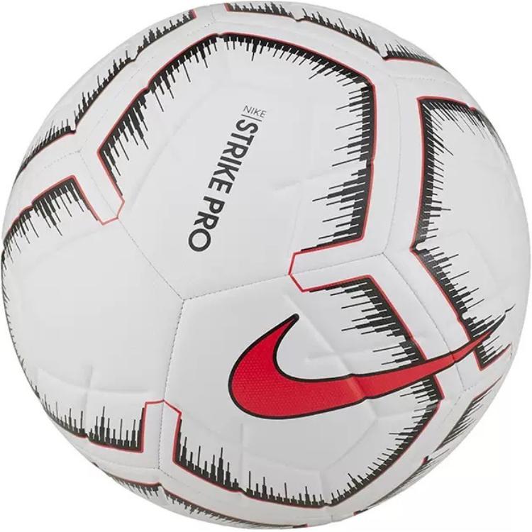 Nike Size 5 Ball Soccer Ball PVC Machine Stitched Soccer Ball Unisex White Red