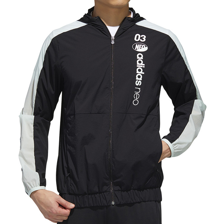Мужская куртка adidas (черная) — фото 4