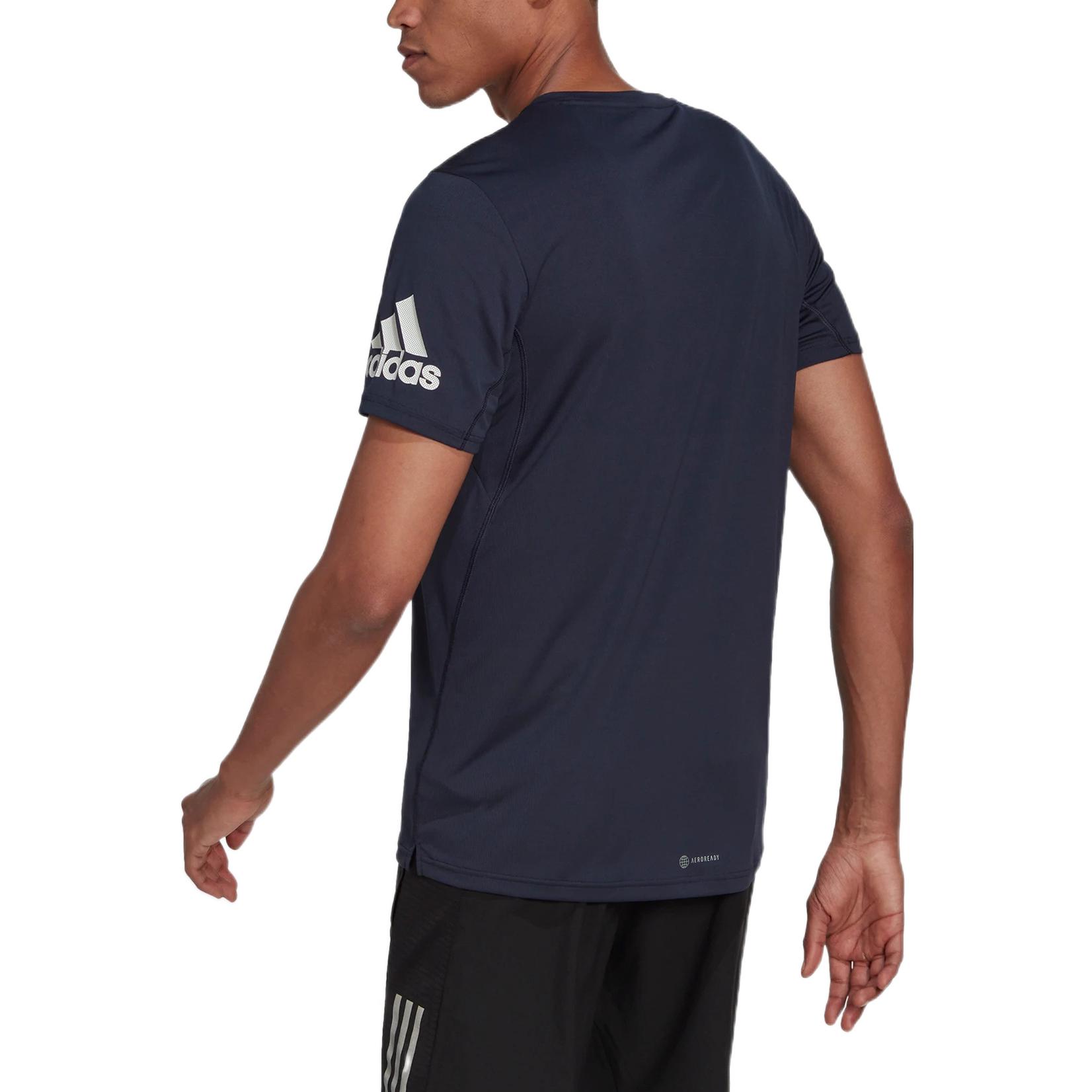 Adidas Running T Shirt Men’s Blue