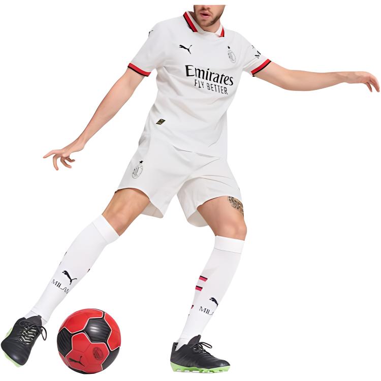 PUMA Camiseta De Fútbol Auténtica De Visitante Para Hombre Ac Milan Visitante 24/25
