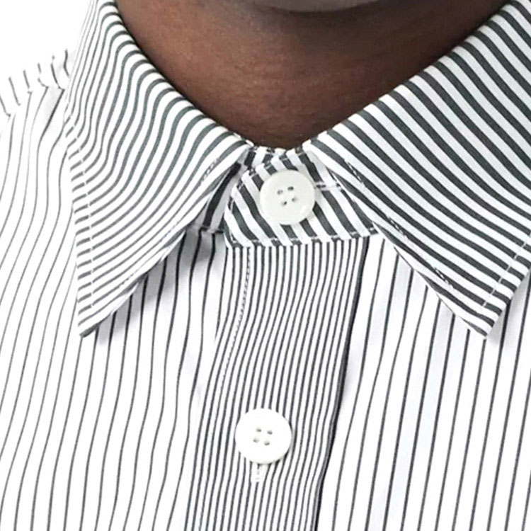 Мужская рубашка Burberry (серая) — фото 4