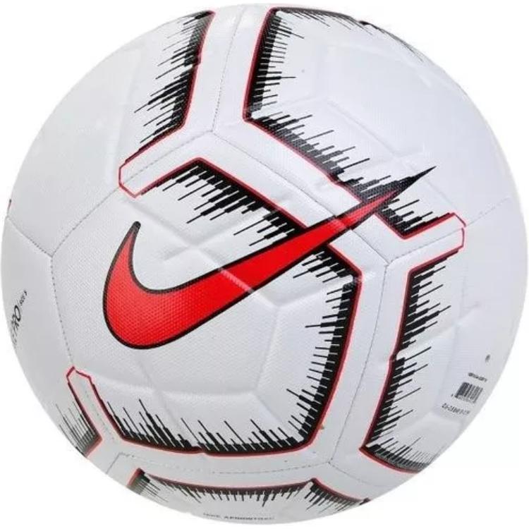 Nike Size 5 Ball Soccer Ball PVC Machine Stitched Soccer Ball Unisex White Red