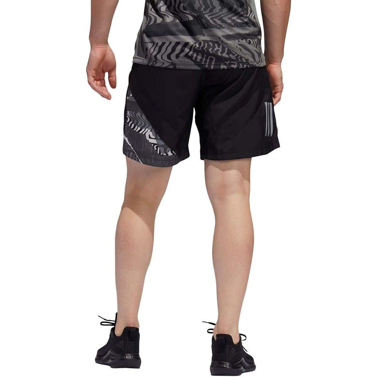 Adidas Sports Shorts Men’s Black/Gray No. 1/Gray Size 6