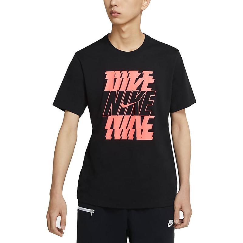 Мужская футболка Nike Sportswear (черная) — фото 3