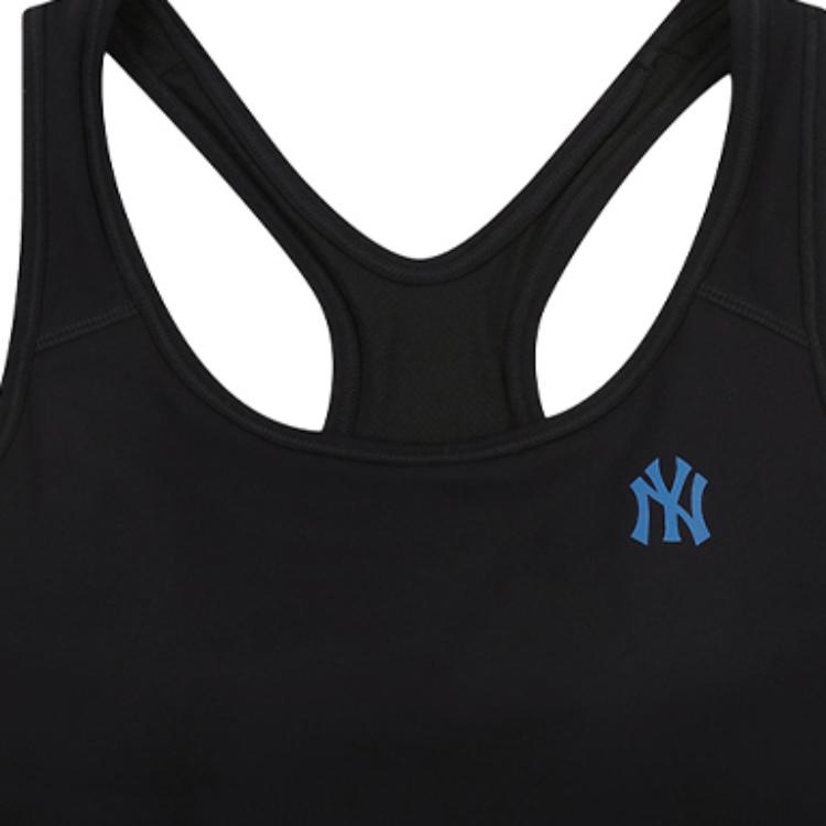 MLB New York Yankees Sleeveless Sports Shirts Women’s Black Racerback
