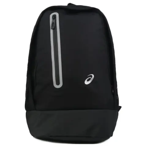 Asics Polyester Backpack Regular Unisex Black