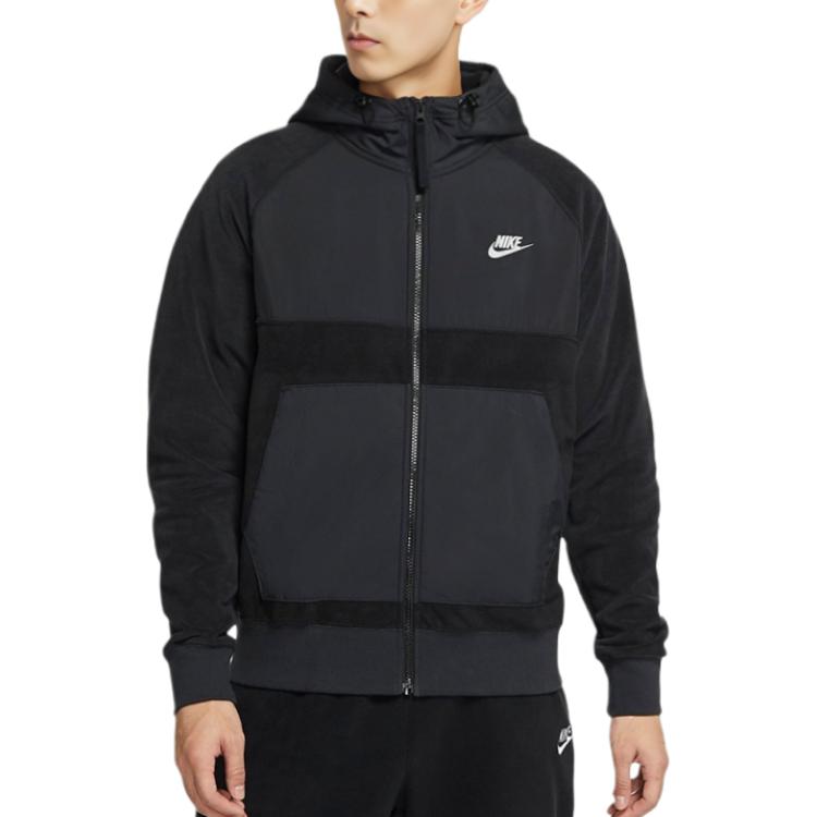 Мужское худи Nike Sportswear (черное) — фото 4