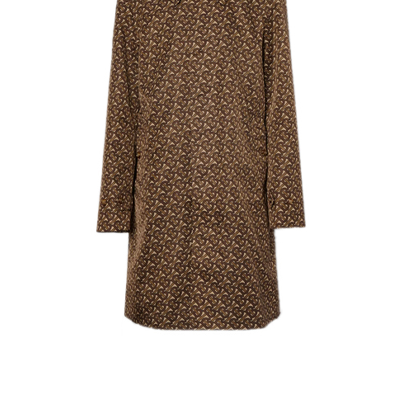 Мужские куртка Burberry (маково-коричневый) — фото 6