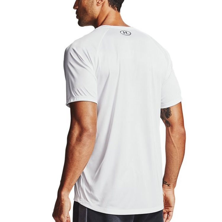 Мужская футболка Under Armour Logo (белая) — фото 4