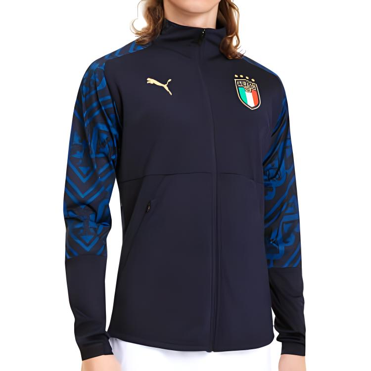 Мужская куртка PUMA FIGC Away Stadium (белая) — фото 3