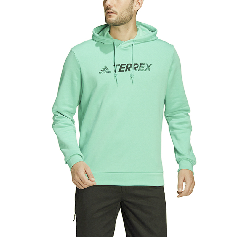 Мужская худи adidas Terrex (зеленый) — фото 3