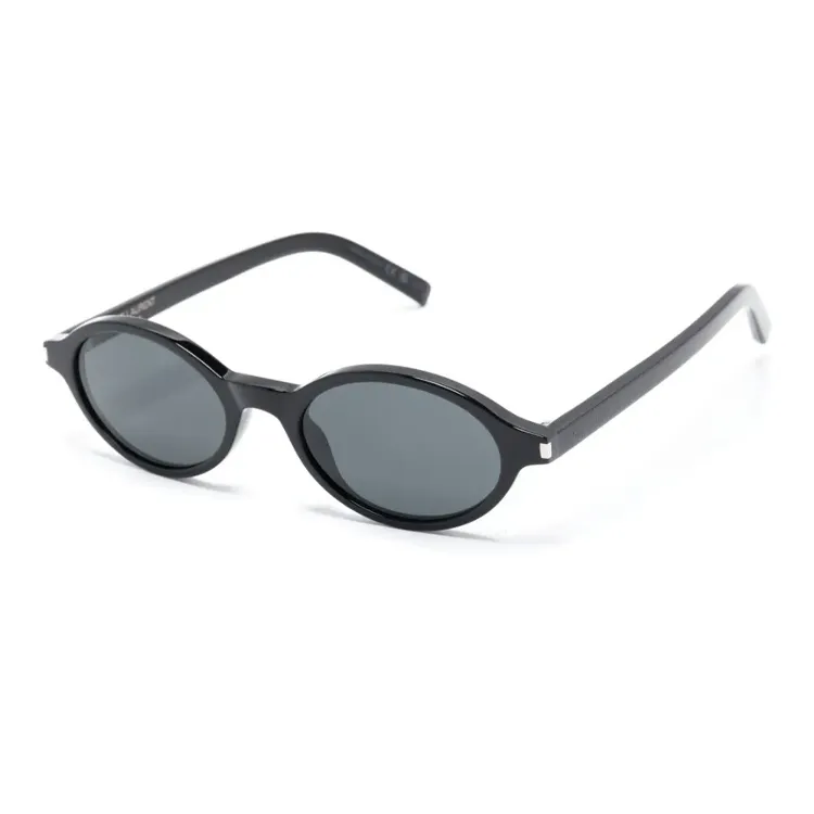 Saint Laurent Jeanne Oval Frame Sunglasses