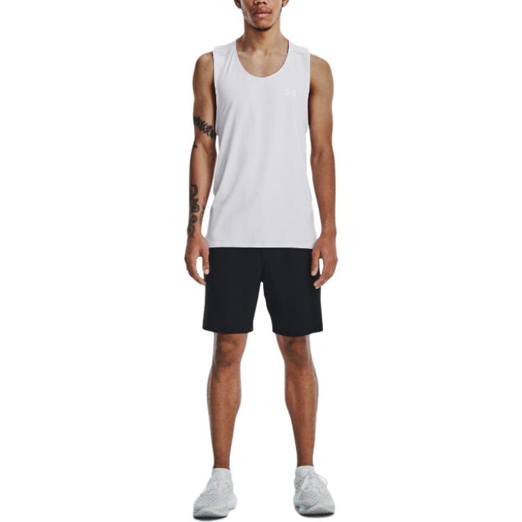 Under Armour Launch Elite logo-print shorts