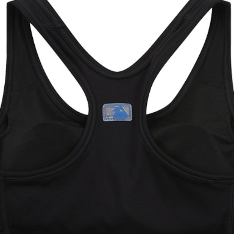 MLB New York Yankees Sleeveless Sports Shirts Women’s Black Racerback