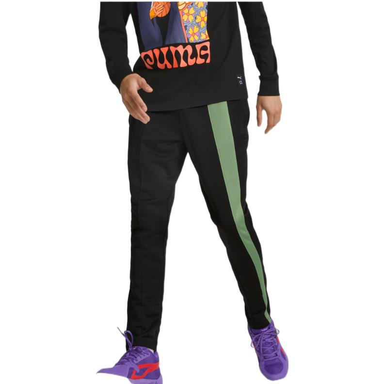 PUMA Sports Pants Men’s Gray Green Moderate